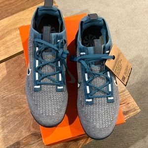 Brand New Sz 10 Nike Air VaporMax 2021 FlyKnit ‘Rift Blue’ w/ Box